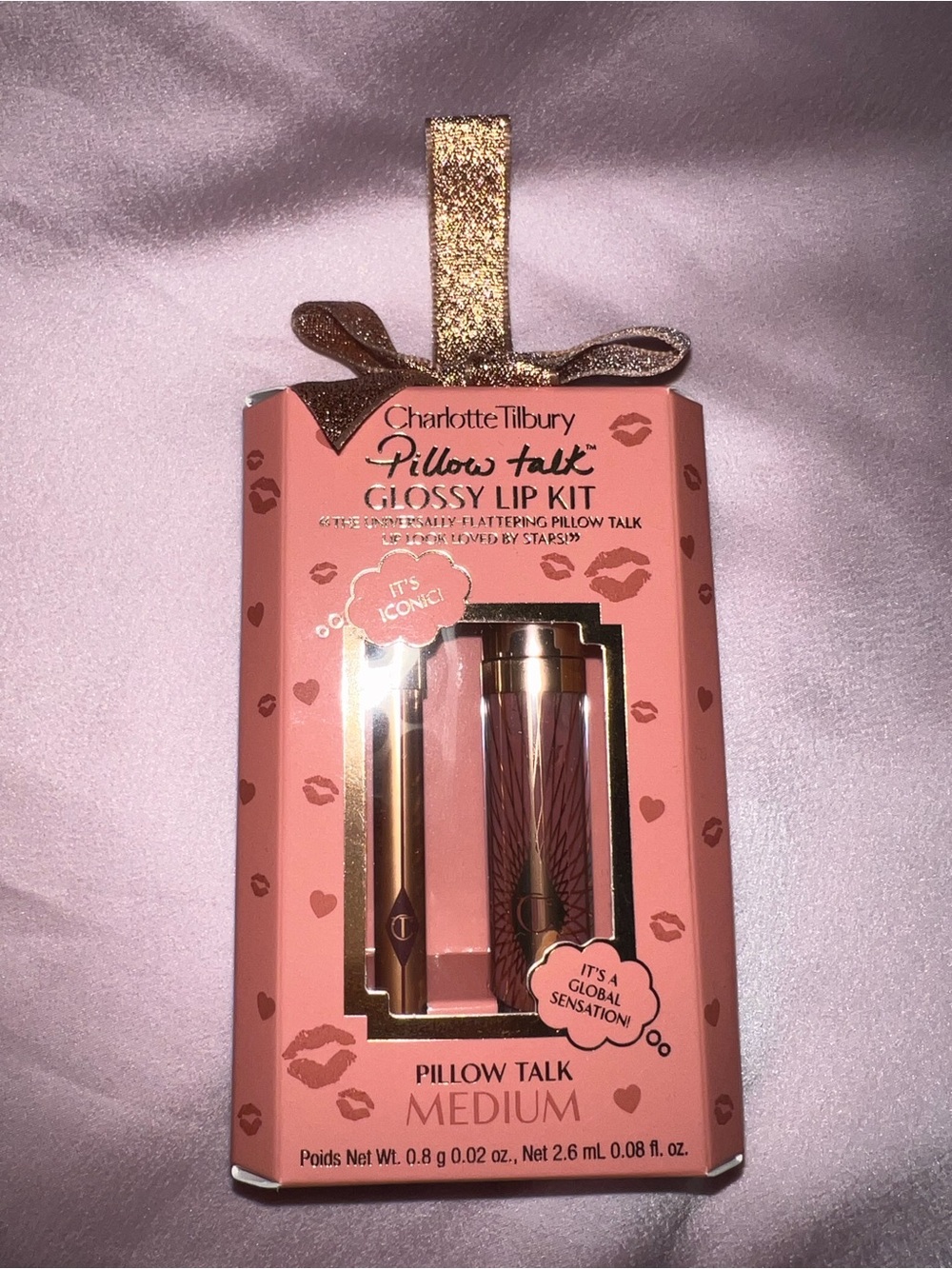 Charlotte Tilbury Pillow Talk Medium Glossy Lip Kit – Pink